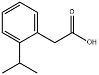 2-(2-isopropylphenyl)acetic acid 구조식 이미지