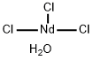 Neodymium(III) chloride hydrate 구조식 이미지