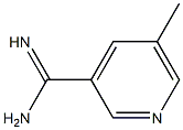 3-Pyridinecarboximidamide,5-methyl-(9CI) Structure