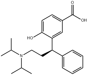 Tolterodine Acid (as racemate) 구조식 이미지