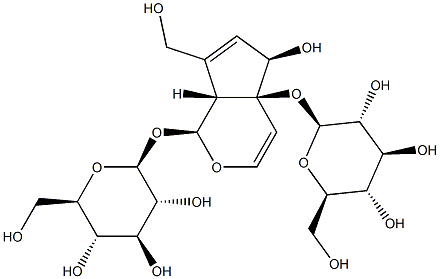 Melittoside 구조식 이미지