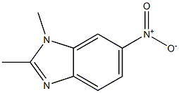 1H-벤지미다졸,1,2-디메틸-6-니트로-(9CI) 구조식 이미지