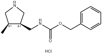 Cis-Benzyl ((4-Methylpyrrolidin-3-Yl)Methyl)Carbamate Hydrochloride(WX601365) Structure