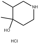 3,4-Dimethylpiperidin-4-Ol Hydrochloride(WX601436) Structure