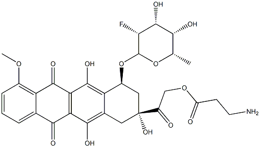 Galarubicin 구조식 이미지