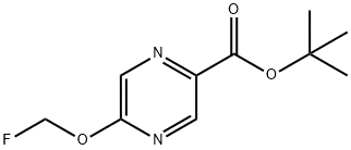 Tert-Butyl 5-(Fluoromethoxy)Pyrazine-2-Carboxylate(WXC02177) Structure