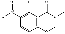 Methyl 2-Fluoro-6-Methoxy-3-Nitrobenzoate(WXC02453) 구조식 이미지