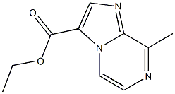 Ethyl 8-Methylimidazo[1,2-A]Pyrazine-3-Carboxylate(WXC00724) 구조식 이미지