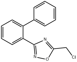 3-([1,1-Biphenyl]-2-Yl)-5-(Chloromethyl)-1,2,4-Oxadiazole(WX630158) 구조식 이미지