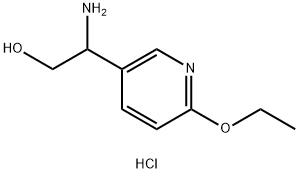 2-Amino-2-(6-Ethoxypyridin-3-Yl)Ethanol Dihydrochloride(WXC01405) 구조식 이미지