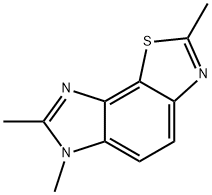 6H-Imidazo[4,5-g]benzothiazole,2,6,7-trimethyl-(8CI) Structure