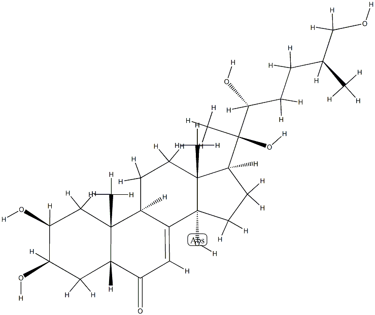 25S-Inokosterone Structure