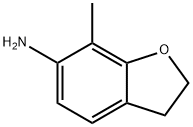 6-벤조푸라나민,2,3-디하이드로-7-메틸-(9CI) 구조식 이미지