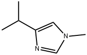 1H-Imidazole,1-methyl-4-(1-methylethyl)-(9CI) Structure