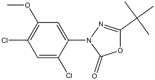 Oxadiazon Methoxy Structure
