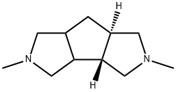 1H-Cyclopenta[1,2-c:3,4-c]dipyrrole,decahydro-2,5-dimethyl-,trans-(8CI) 구조식 이미지