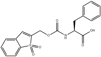 N-BSMOC-L-PHENYLALANINE Structure