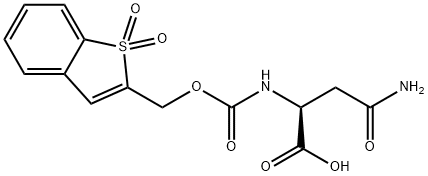 N-BSMOC-L-ASPARAGINE Structure