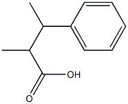 α,β-Dimethylhydrocinnamic acid Structure