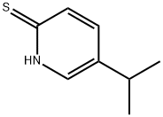 2(1H)-Pyridinethione,5-(1-methylethyl)-(9CI) Structure