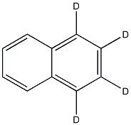 (1,2,3,4-2H4)나프탈렌 구조식 이미지