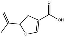 3-Furancarboxylicacid,4,5-dihydro-5-(1-methylethenyl)-(9CI) Structure