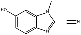 1H-Benzimidazole-2-carbonitrile,6-hydroxy-1-methyl-(9CI) Structure