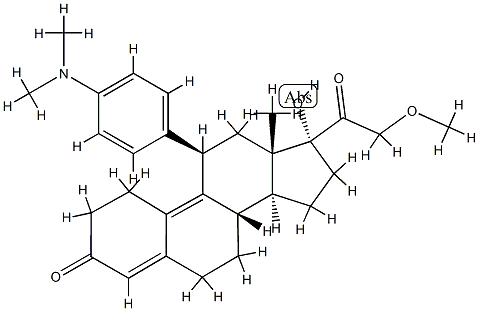 Telapristone Structure