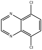 5,8-Dichloroquinoxaline 구조식 이미지