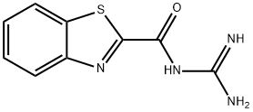 2-벤조티아졸카르복사미드,N-(아미노이미노메틸)-(9CI) 구조식 이미지