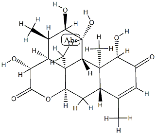 glaucarubolone Structure