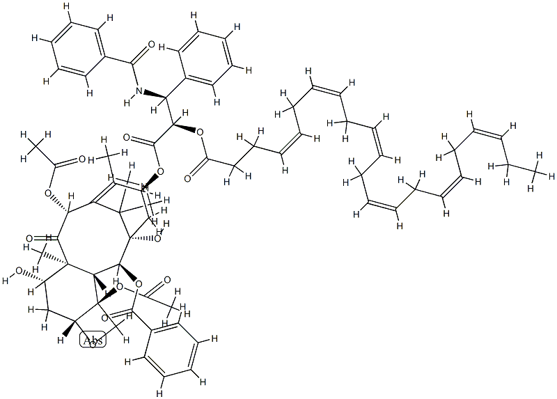 DHA-paclitaxel Structure