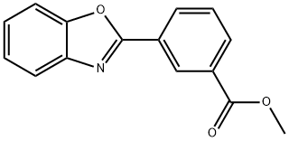 METHYL 3-(BENZO[D]OXAZOL-2-YL)BENZOATE Structure