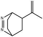 2,3-Diazabicyclo[2.2.2]oct-2-ene,5-(1-methylethenyl)-(9CI) Structure