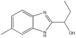 2-벤즈이미다졸메탄올,알파-에틸-5-메틸-(8CI) 구조식 이미지