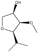 arabino-Hexitol,3,6-anhydro-1,2-dideoxy-2-methyl-4-O-methyl-(9CI) 구조식 이미지