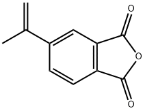 1,3-이소벤조푸란디온,5-(1-메틸에테닐)-(9CI) 구조식 이미지