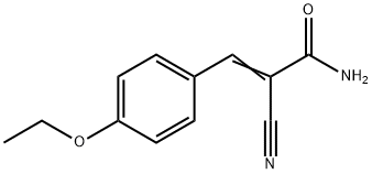 2-Propenamide,2-cyano-3-(4-ethoxyphenyl)-(9CI) 구조식 이미지