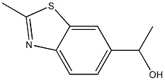6-Benzothiazolemethanol,alpha,2-dimethyl-(8CI) Structure