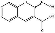 2H-1-Benzopyran-3-carboxylicacid,2-(hydroxyimino)-(9CI) 구조식 이미지