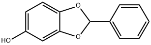 1,3-벤조디옥솔-5-올,2-페닐-(9CI) 구조식 이미지