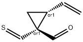 Cyclopropanecarboxaldehyde, 2-ethenyl-1-(thioxomethyl)-, (1R,2R)-rel- (9CI) Structure