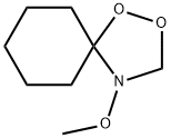 1,2-Dioxa-4-azaspiro[4.5]decane,4-methoxy-(9CI) 구조식 이미지