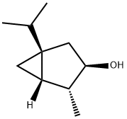 (1R,5β)-4α-Methyl-1β-isopropylbicyclo[3.1.0]hexan-3β-ol Structure