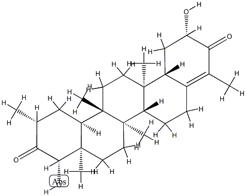 Triptocalline A 구조식 이미지