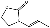 2-Oxazolidinone,3-(1E)-1-propenyl-(9CI) Structure