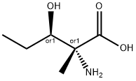 D-Norvaline, 3-hydroxy-2-methyl-, (3R)-rel- (9CI) Structure