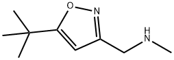 3-Isoxazolemethanamine,5-(1,1-dimethylethyl)-N-methyl-(9CI) Structure