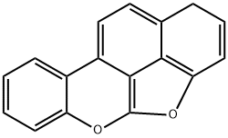 1H-Benz3,4isobenzofuro1,7-bc1benzopyran Structure