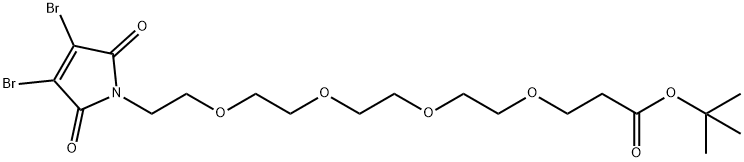 2030168-38-6 3,4-Dibromo-Mal-PEG4-t-butyl ester